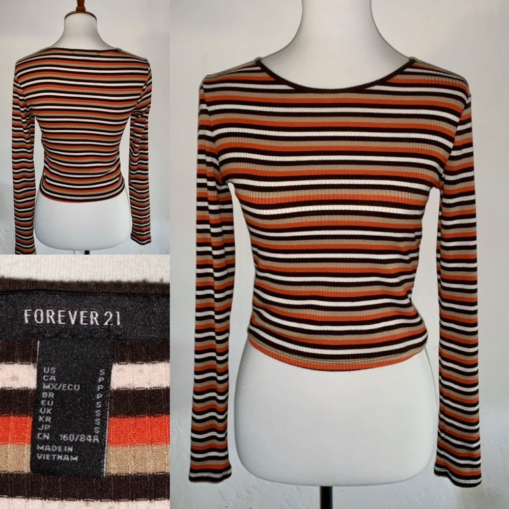 Stripped crop top